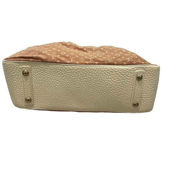 Auth. Louis Vuitton Vintage Trapeze GM Mini Lin Monogram Canvas & Leather, EUC! - Picture 6 of 16